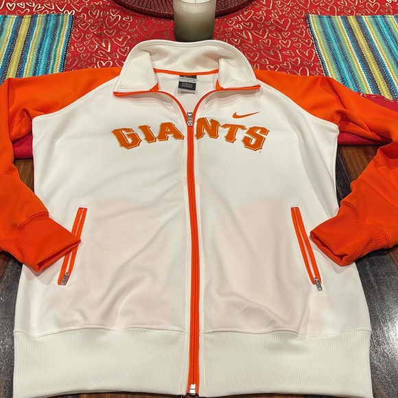Nike Giants Full Zipper Genuine Merchandise L/S Jacket. NWOT - Picture 4 of 8